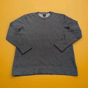 Daniel Bishop 100%‎ Cashmere Gray Long Sleeve Crew Neck Sweater Sz Large GUV